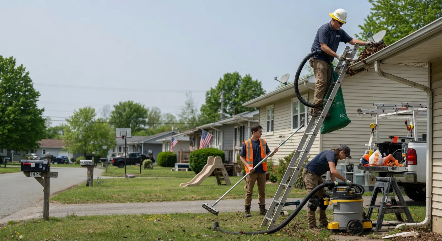 Gutter Installation in Lewisville, IN near me